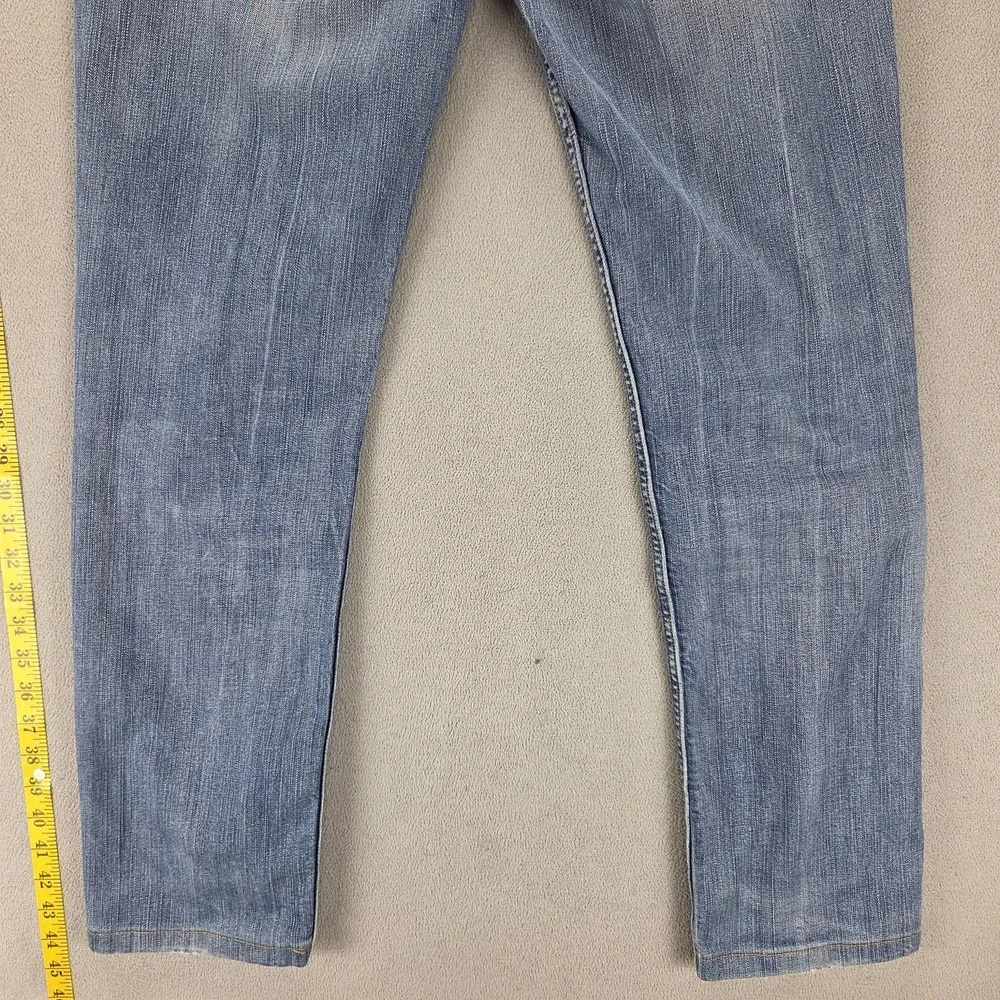 Vintage Levis Engineered Jeans Mens Blue 519 Slim Zip Fly Fits 32x30